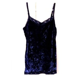 Velvet tank